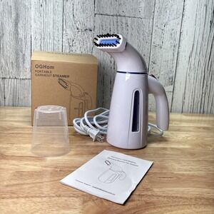 OG Hom Portable Handheld Garment Steamer 240ml / 8 oz Cup  New In Box Open
